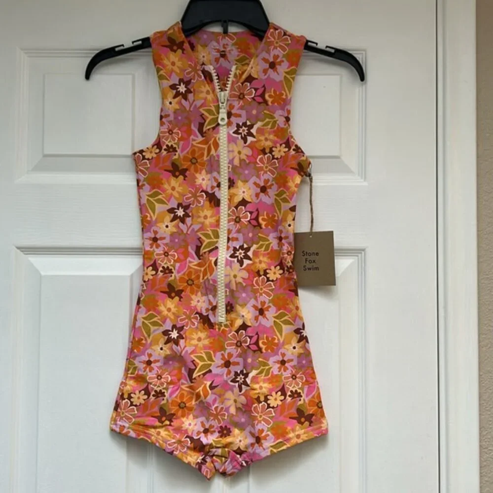 Stone Fox Rafa One  Piece Swimsuit-Retro Pop-XS-NWT - Picture 3 of 8